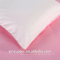 Juego de cama rosa y blanco de color sólido set conjunto de cubierta reactiva impreso edredón